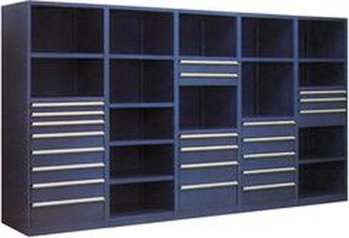 Stor-Loc Stor Frame modular shelving and drawer system